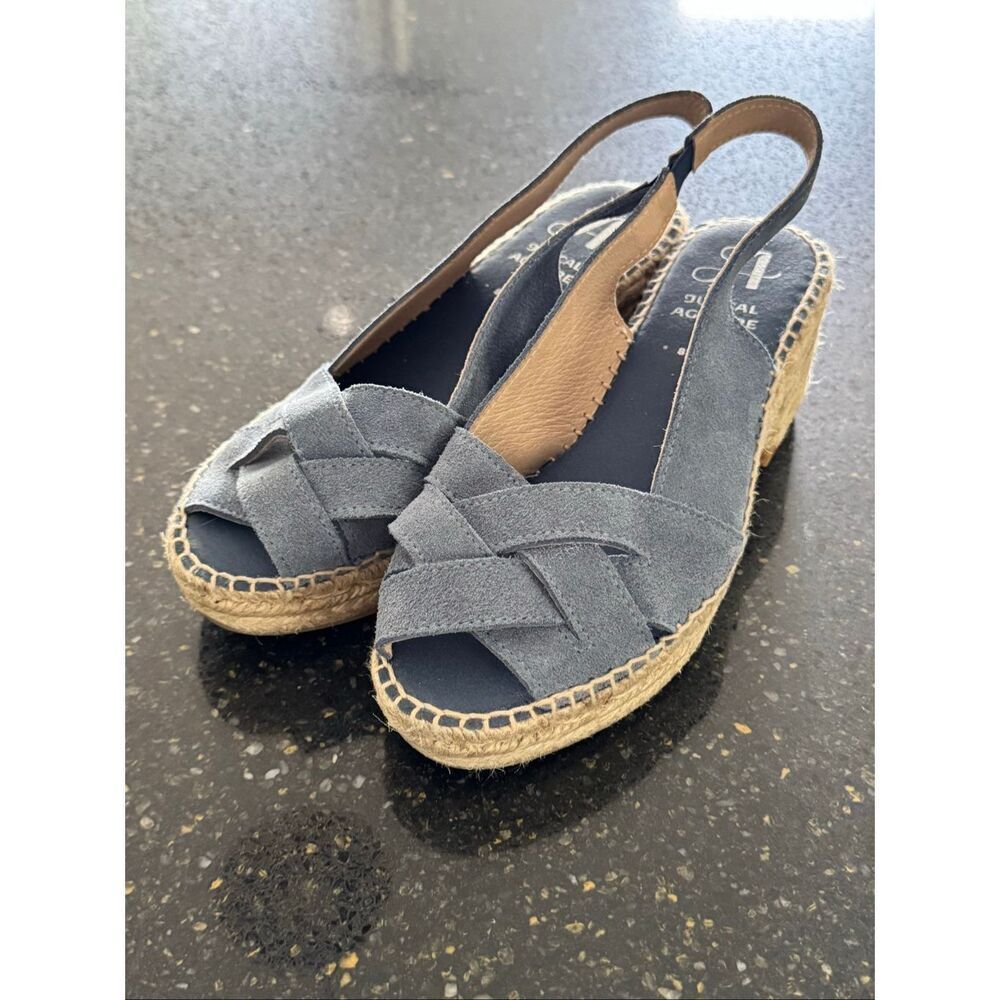Juncal Aguirre Spain Espadrille Slingback Sandals